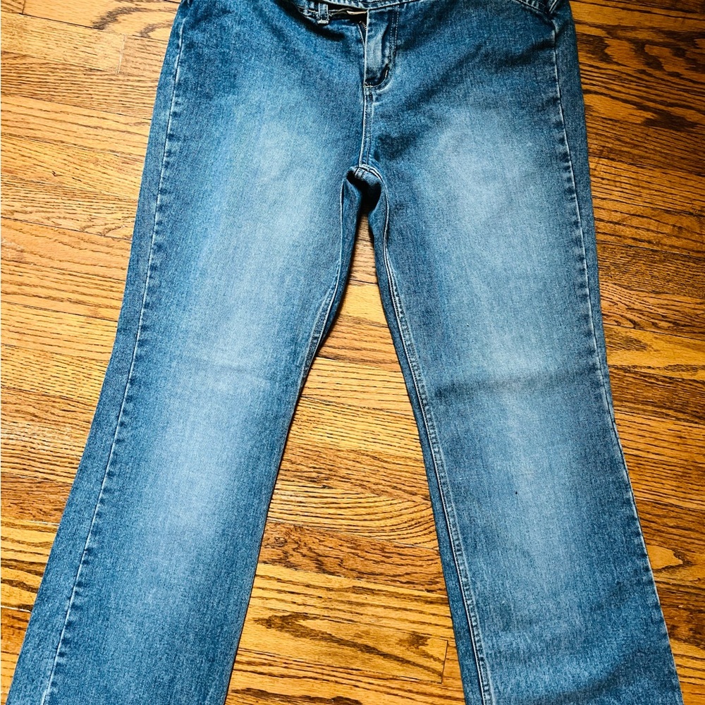 Wild Secret Women's Flare Jeans in Blue